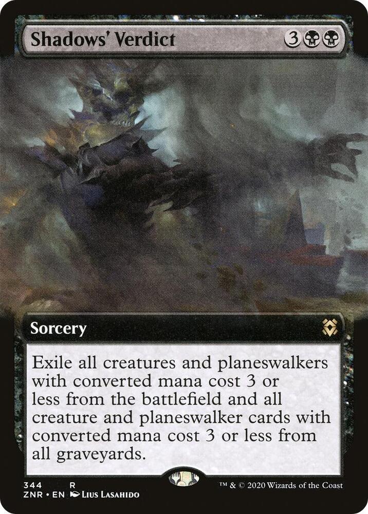 Shadows' Verdict (Extended Art) (Foil)