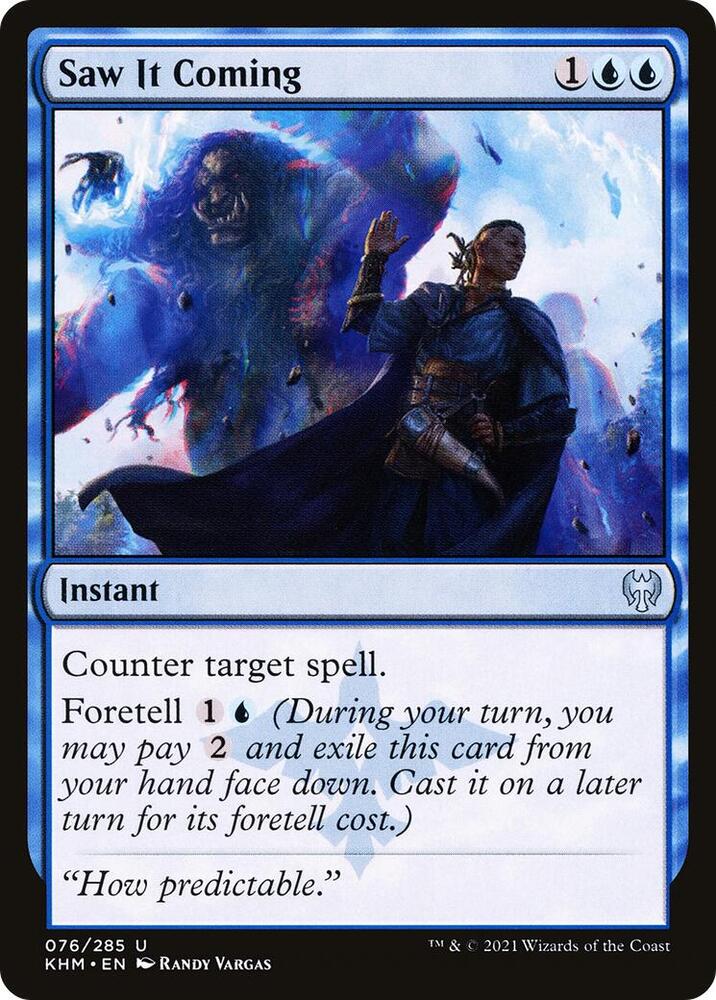 Saw It Coming (Foil)