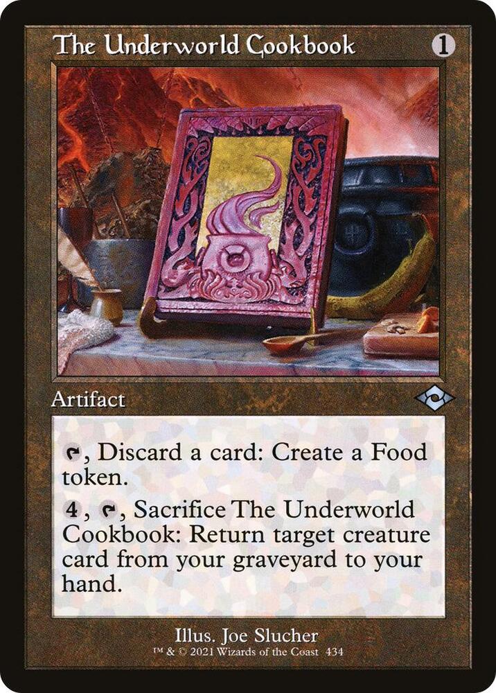 The Underworld Cookbook (Retro Frame) (Foil)