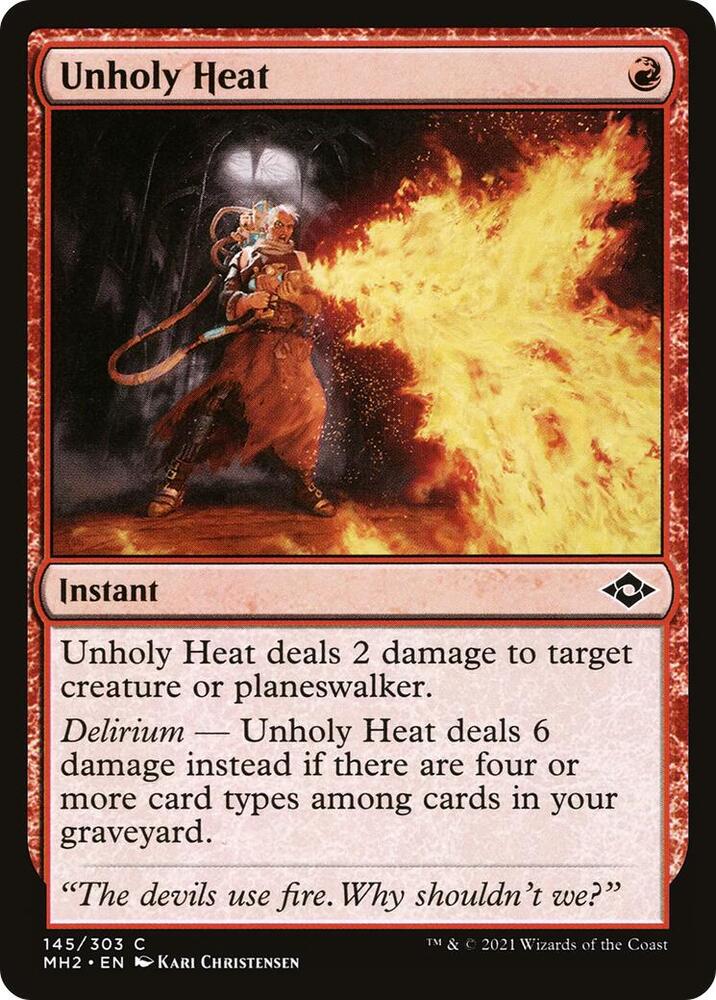 Unholy Heat (Foil)