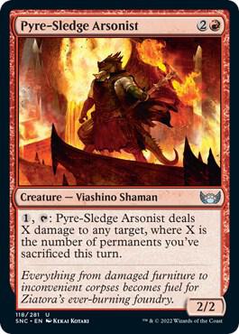 Pyre-Sledge Arsonist (Foil)