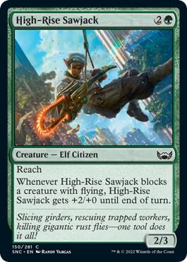 High-Rise Sawjack (Foil)