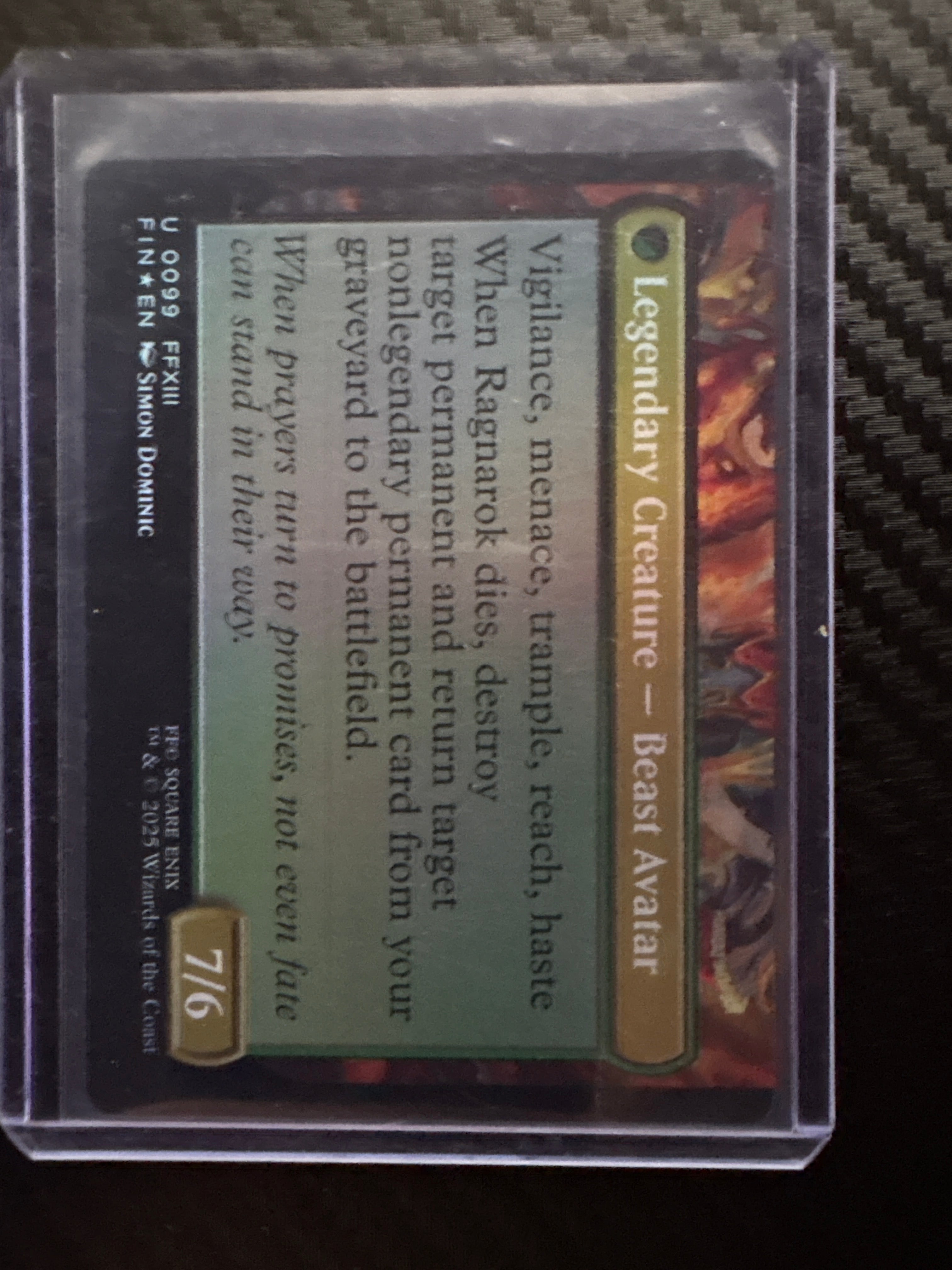 Fang, Fearless L'Cie (Foil)