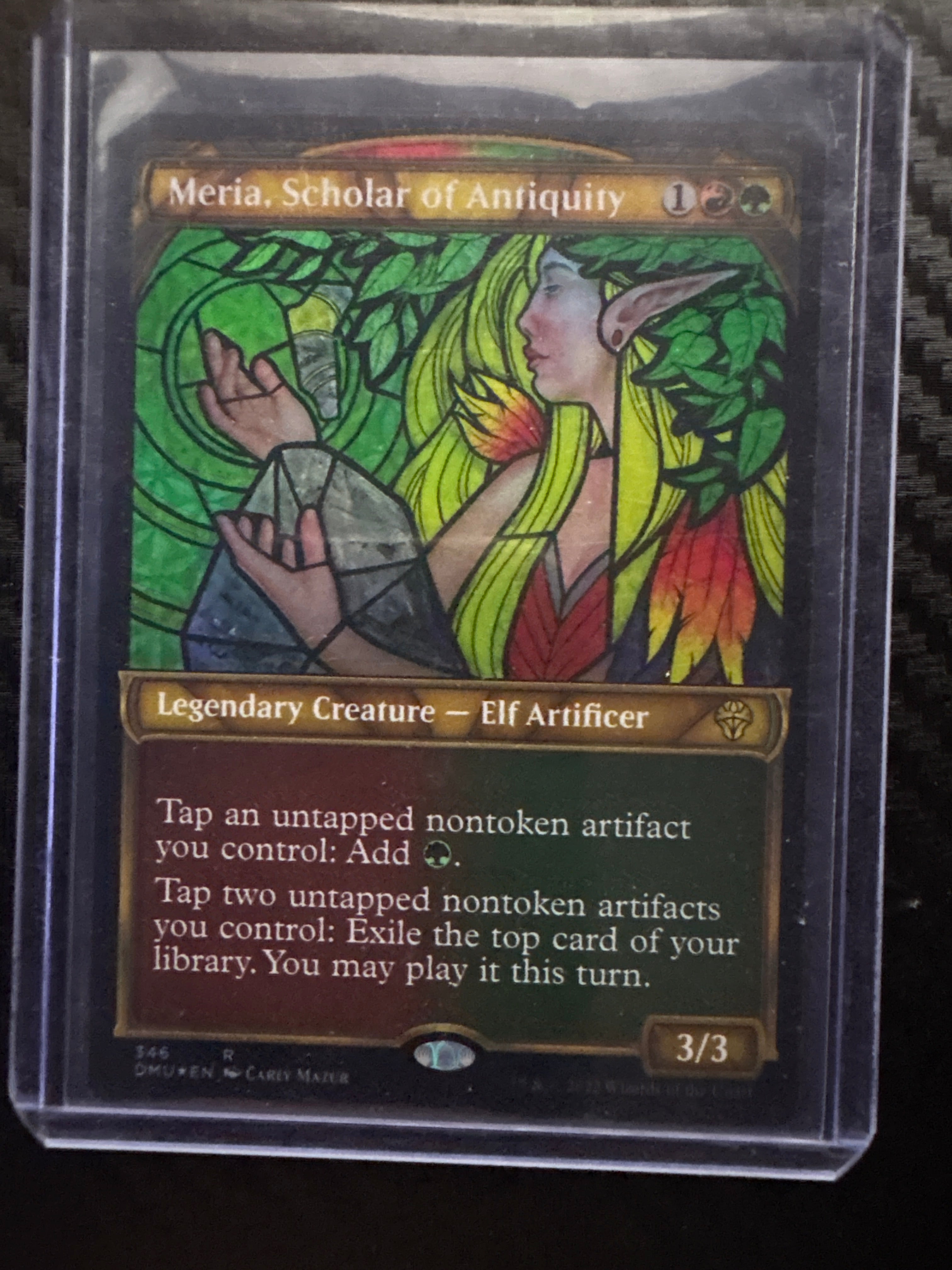Meria, Scholar Of Antiquity (Showcase) (Foil)