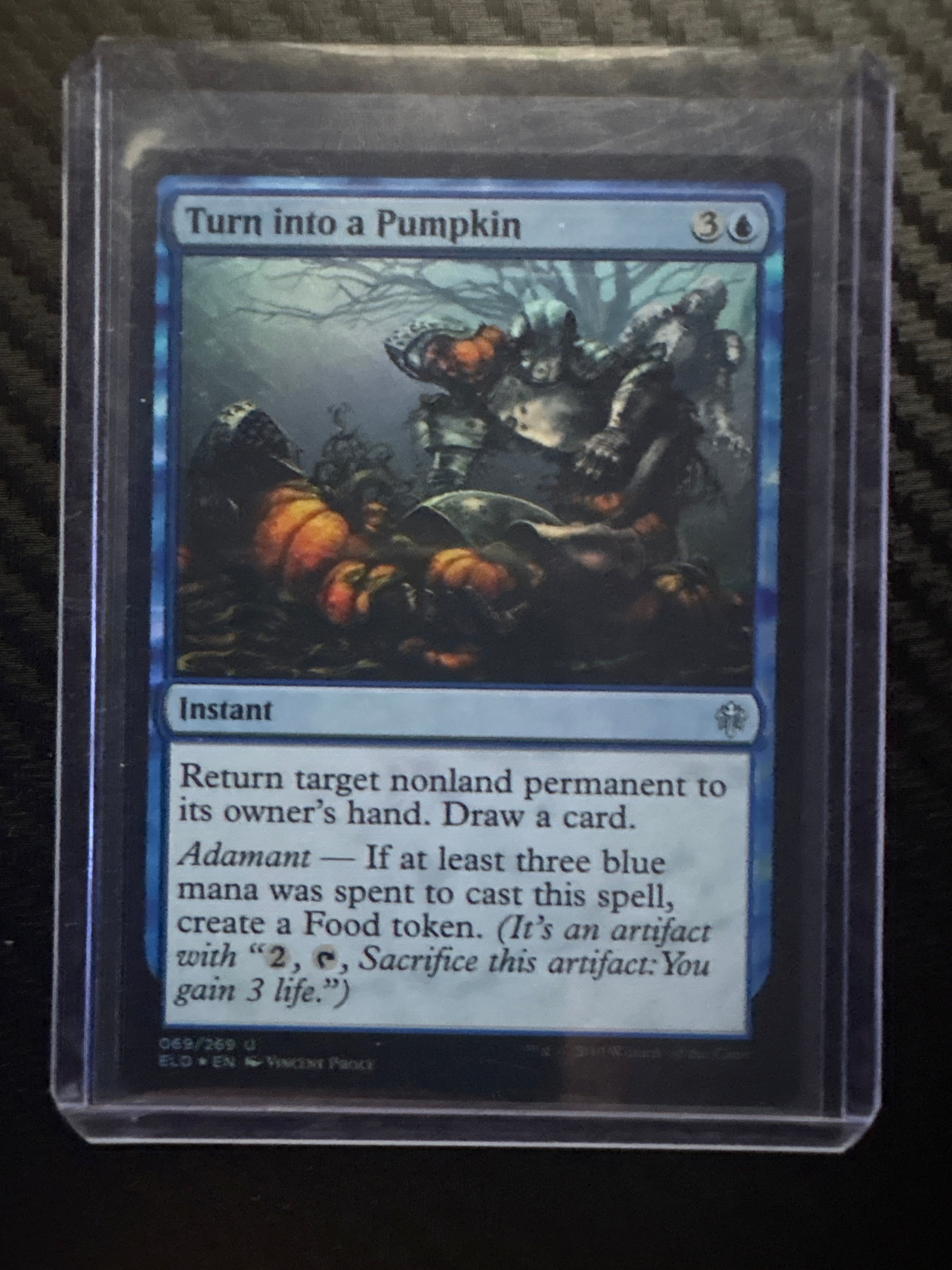 Turn Into a Pumpkin (Foil)