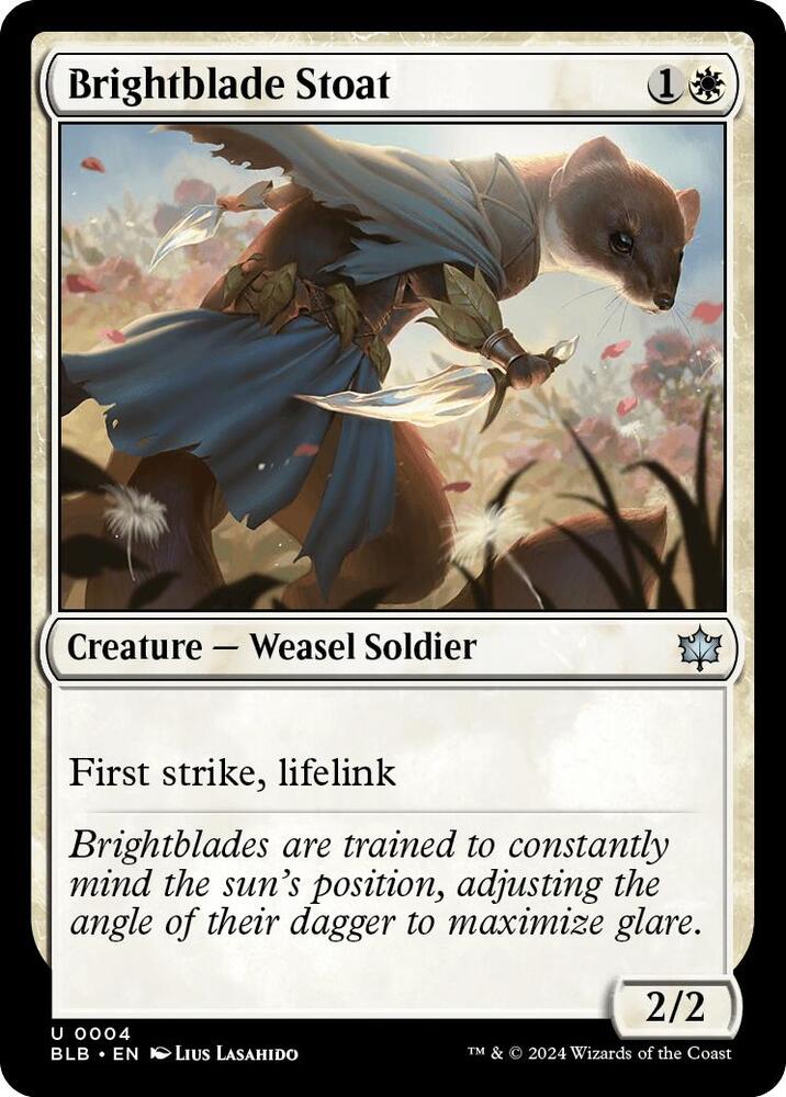 Brightblade Stoat (Foil)