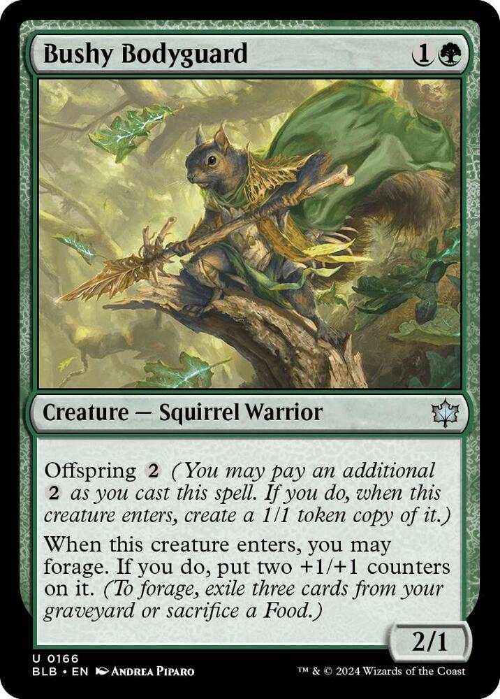 Bushy Bodyguard (Foil)