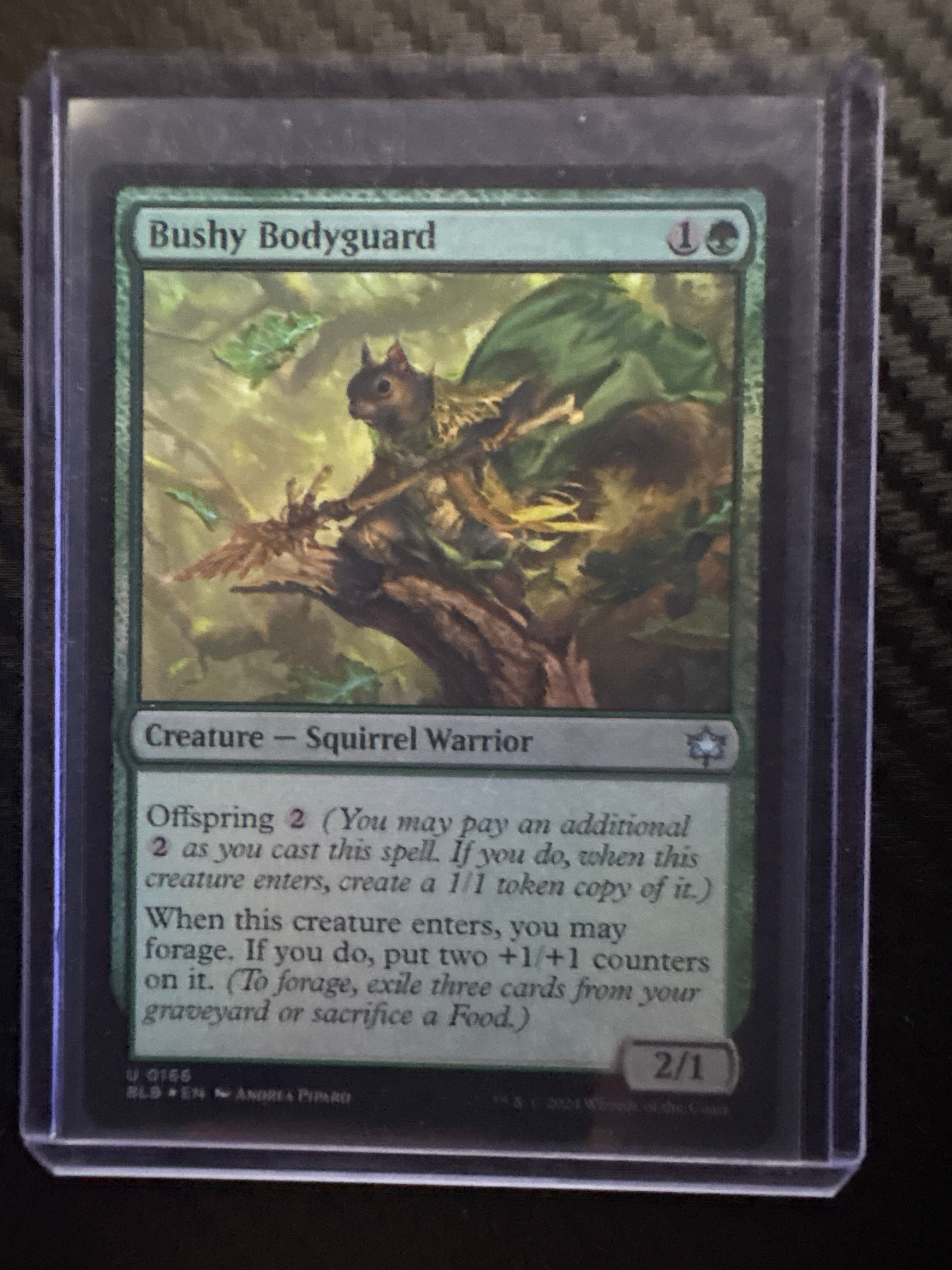 Bushy Bodyguard (Foil)