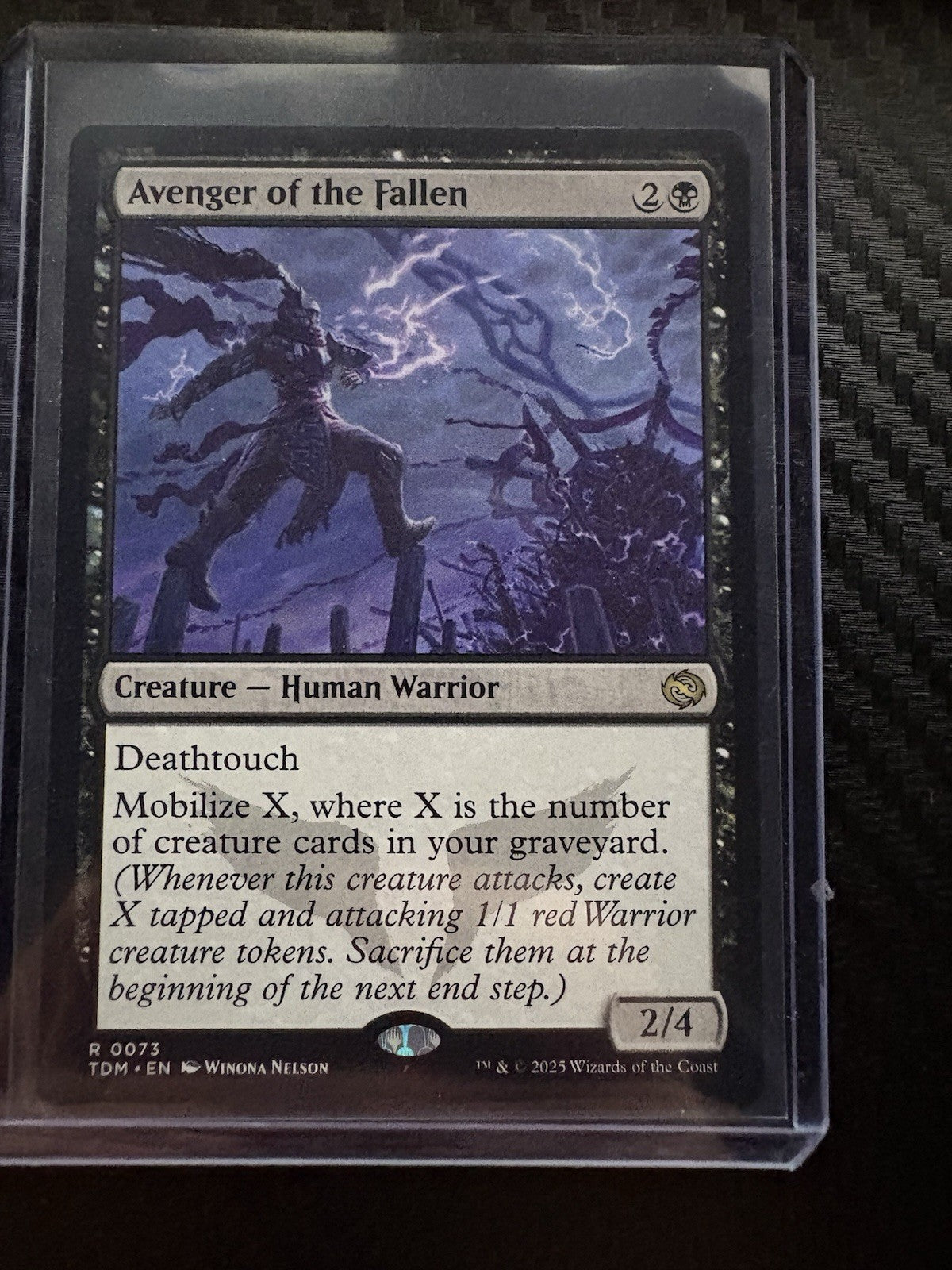 MTG- Avenger Of The Fallen- Tarkir: Dragonstorm- NM