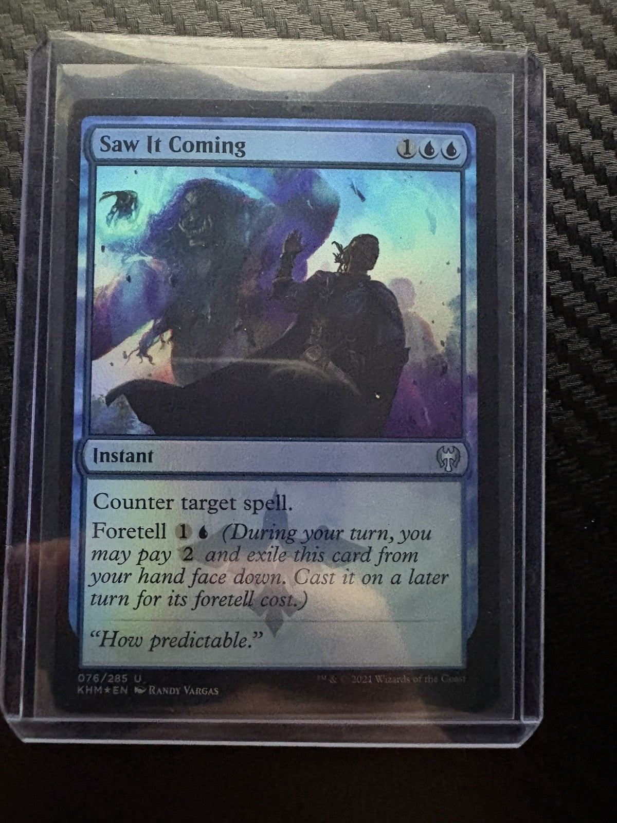 MTG- Saw It Coming- Kaldheim- Foil- NM