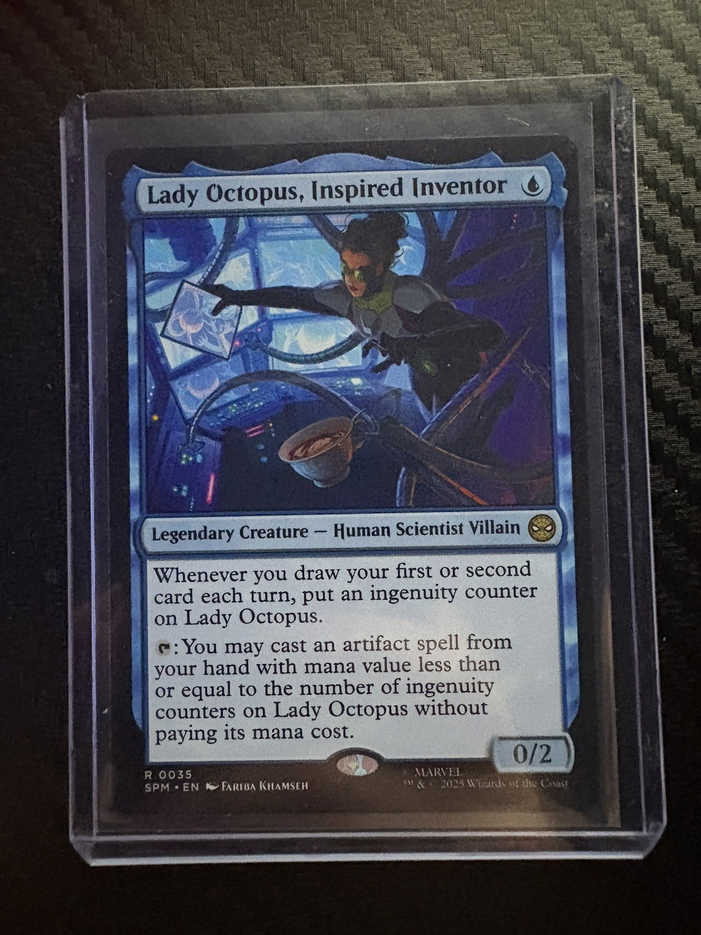 MTG- Lady Octopus, Inspired Inventor- Spider-Man- NM