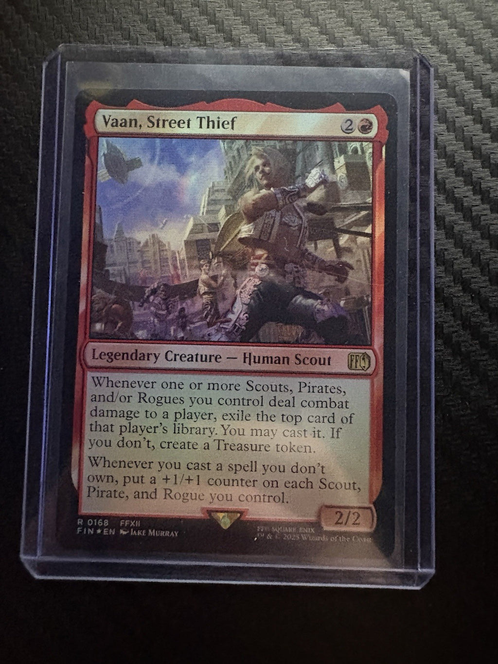 MTG- Vaan, Street Thief - Foil- Final Fantasy- NM