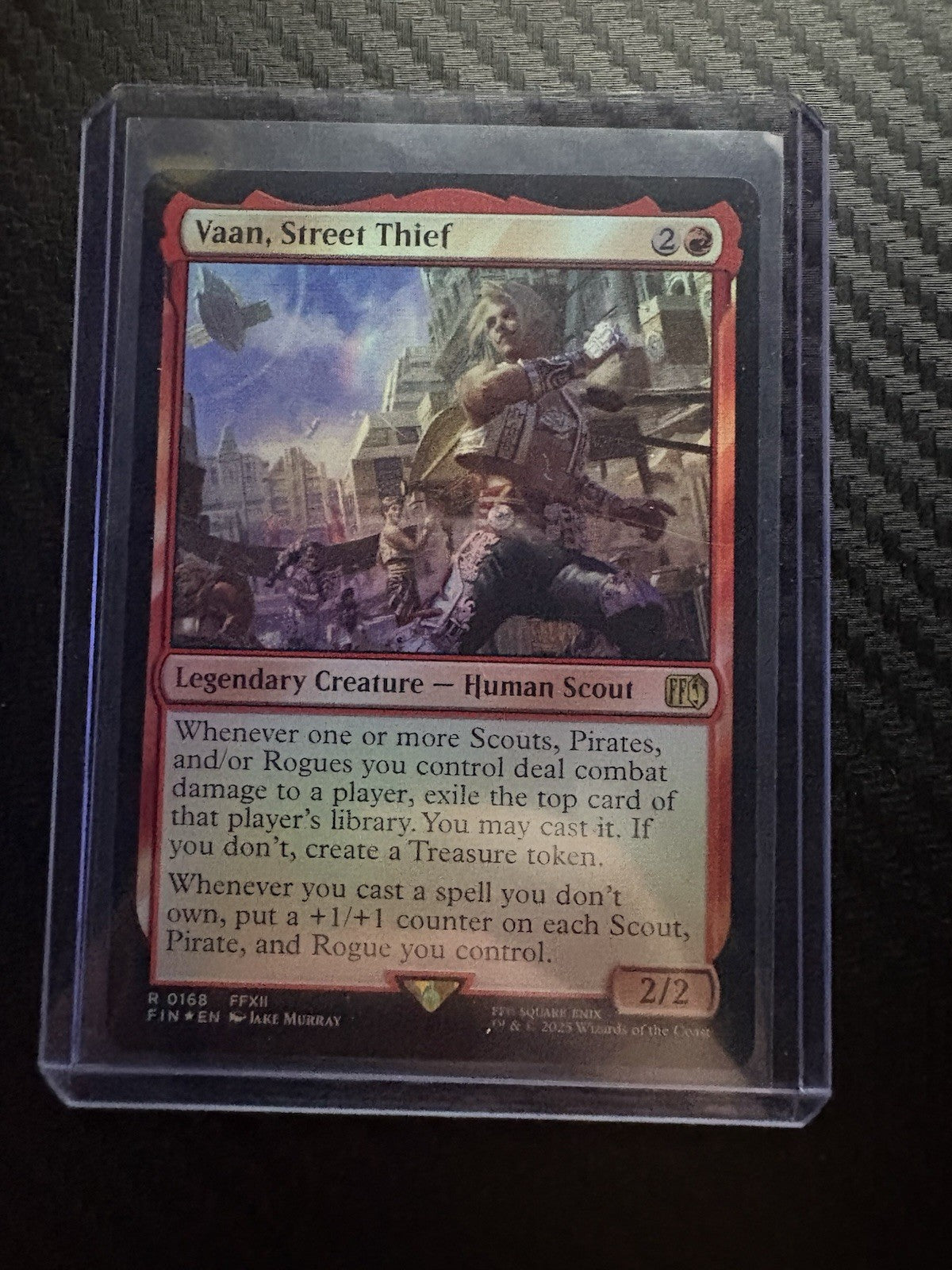MTG- Vaan, Street Thief - Foil- Final Fantasy- NM