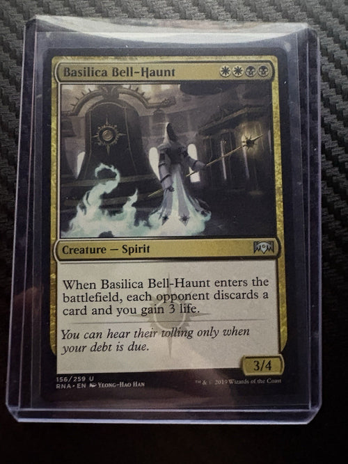 MTG- Basilica Bell-Haunt- Ravnica Allegiance- NM