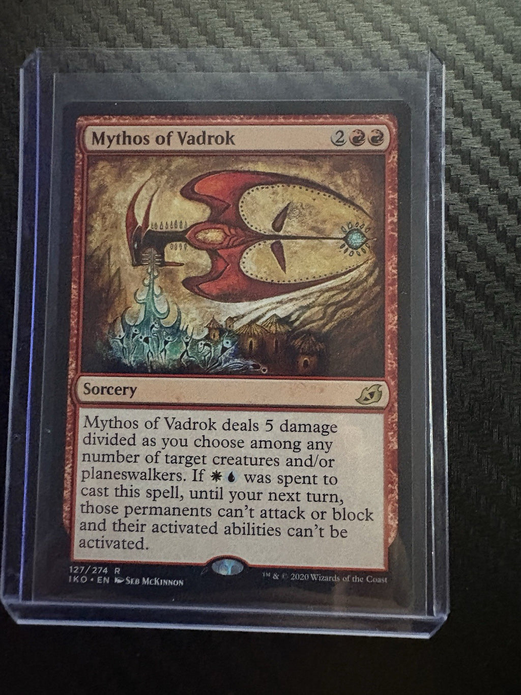 MTG- Mythos Of Vadrok- Ikoria: Lairs Of Behemoths- NM 