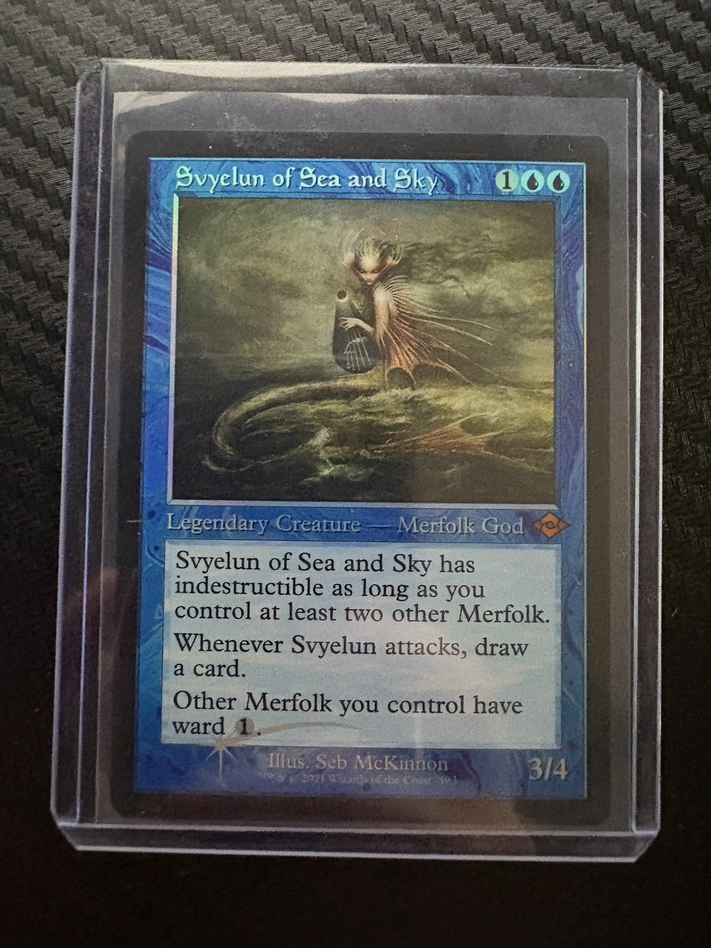 MTG- Svyelun Of Sea And Sky- Retro Frame- Foil- Modern Horizons 2- NM