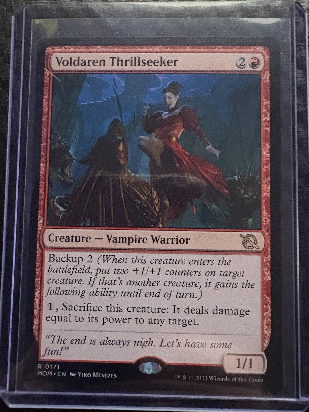 MTG- Voldaren Thrillseeker- March Of The Machiene- NM