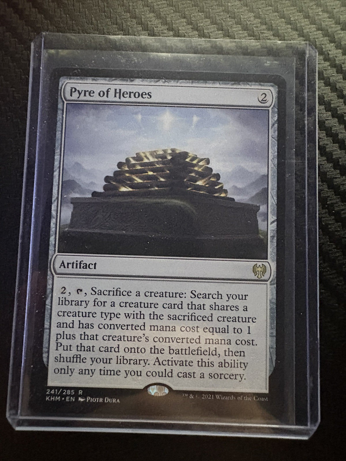 MTG- Pyre Of Heros- Kaldheim- NM