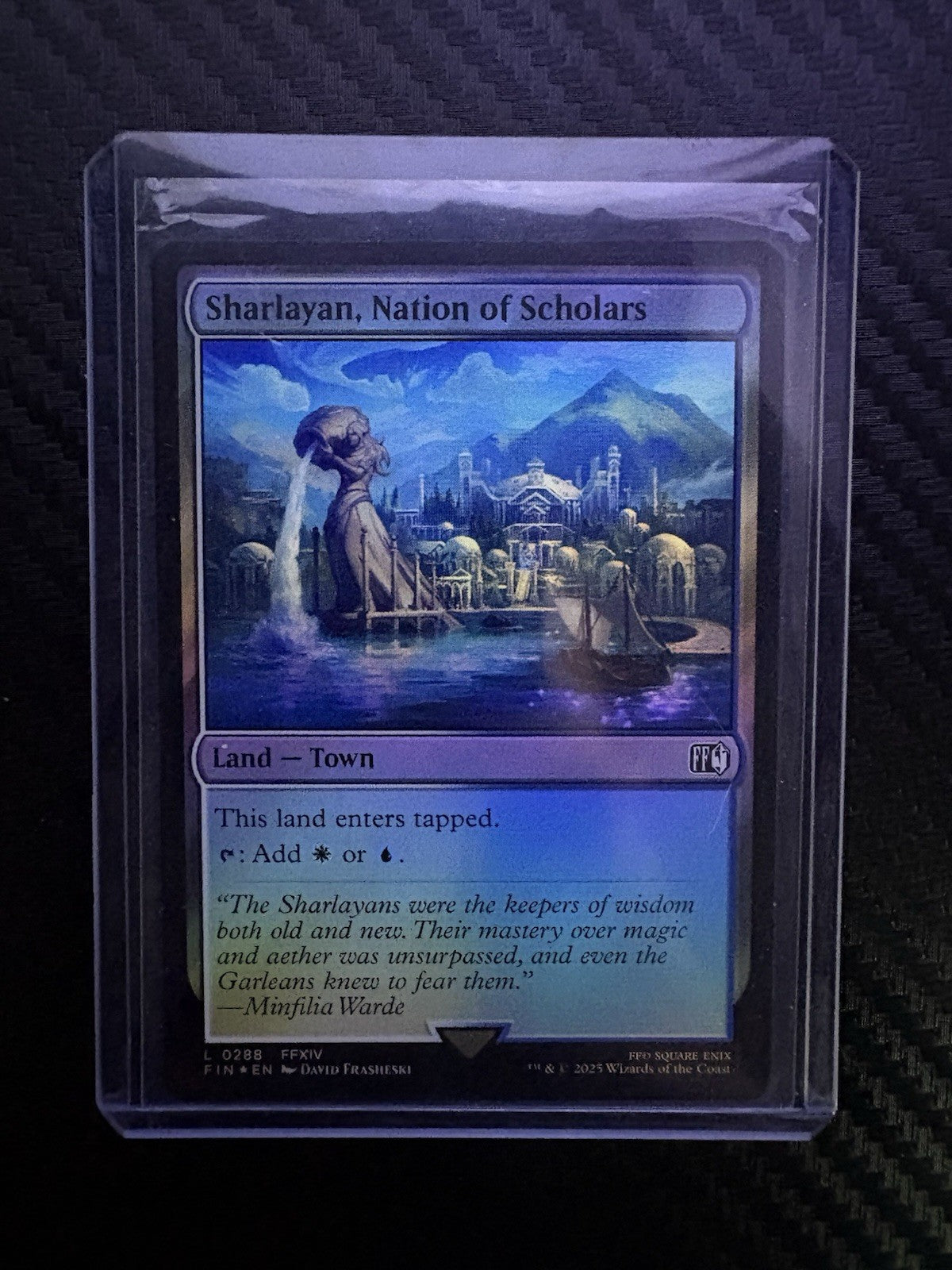 MTG- Sharlayan, Nation Of Scholars- FIN- Foil- NM