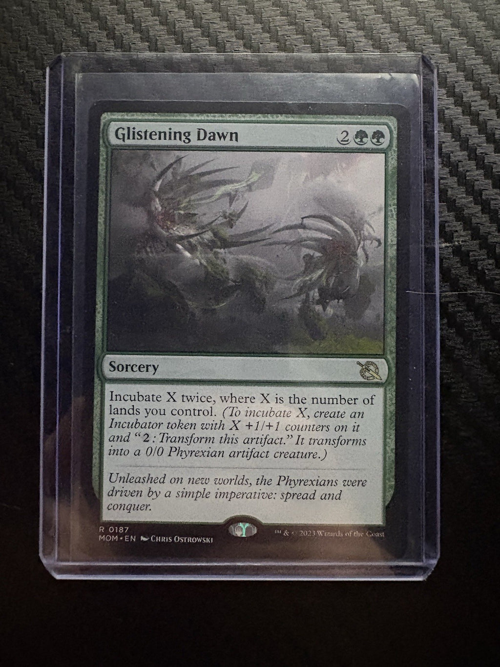 MTG- Glistening Dawn-March Of The Machine- NM 