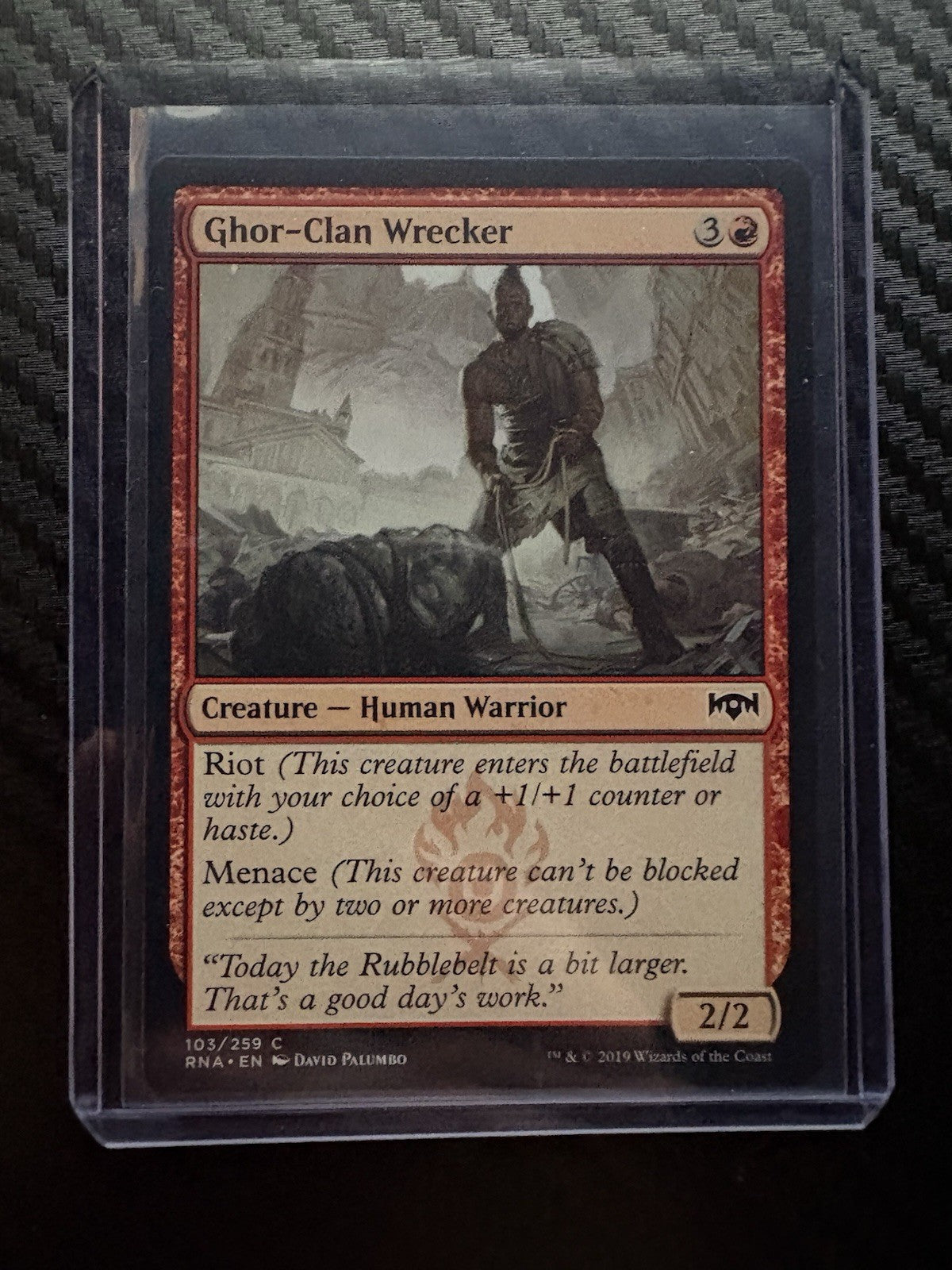 MTG- Ghor-Clan Wrecker- Ravnica Allegiance- NM