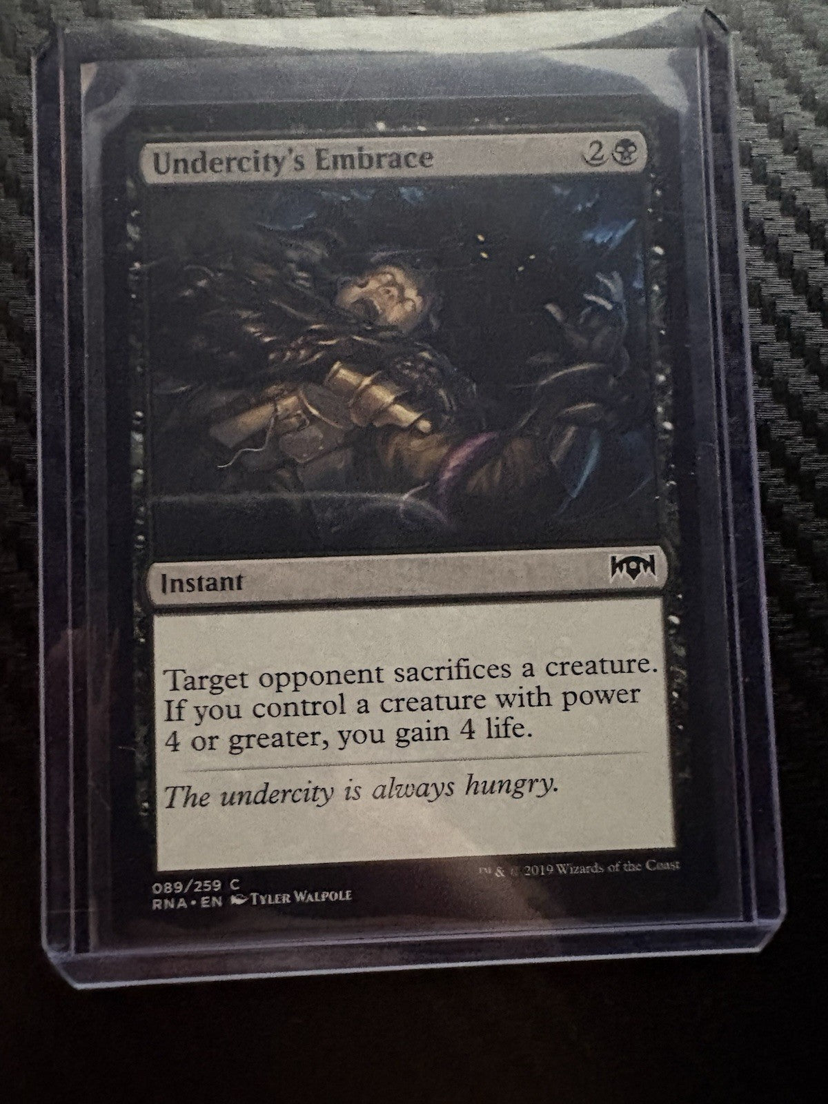 MTG- Undercity's Embrace- Ravnica Allegiance-NM