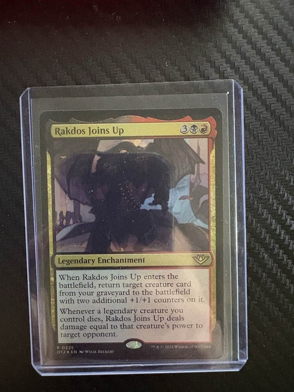 MTG- Rakdos Joins Up-Foil- Outlaws Of Thunder Junction- NM