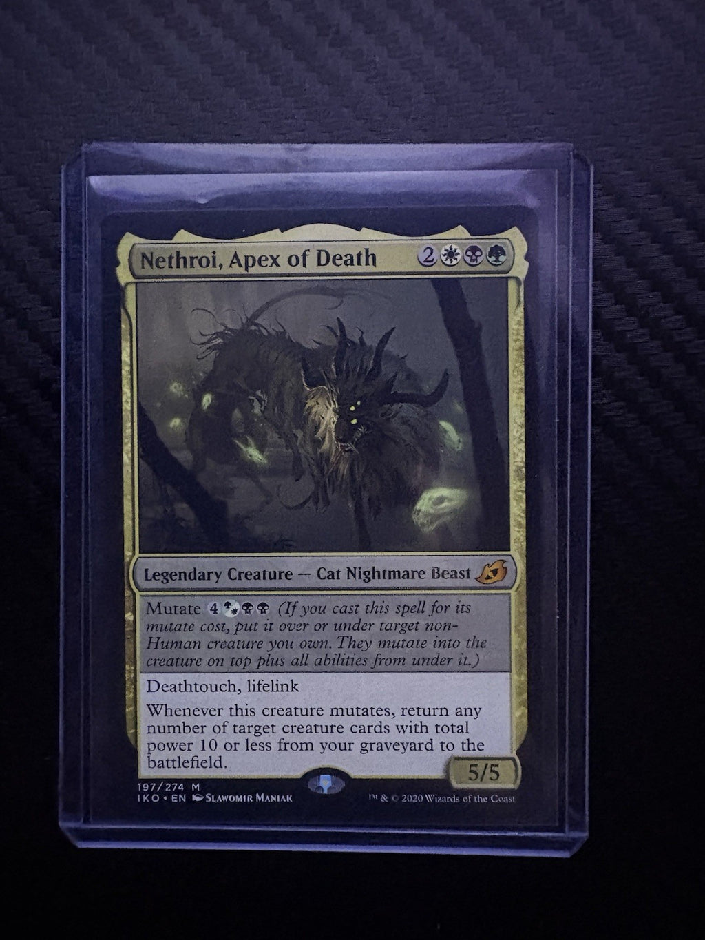 MTG - Nethori, Apex Of Death-Ikoria: Lairs Of Behemoths- NM