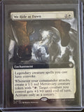 MTG- We ride At Dawn- Extended Art- Outlaws Of Thunder Junction: Commander- NM