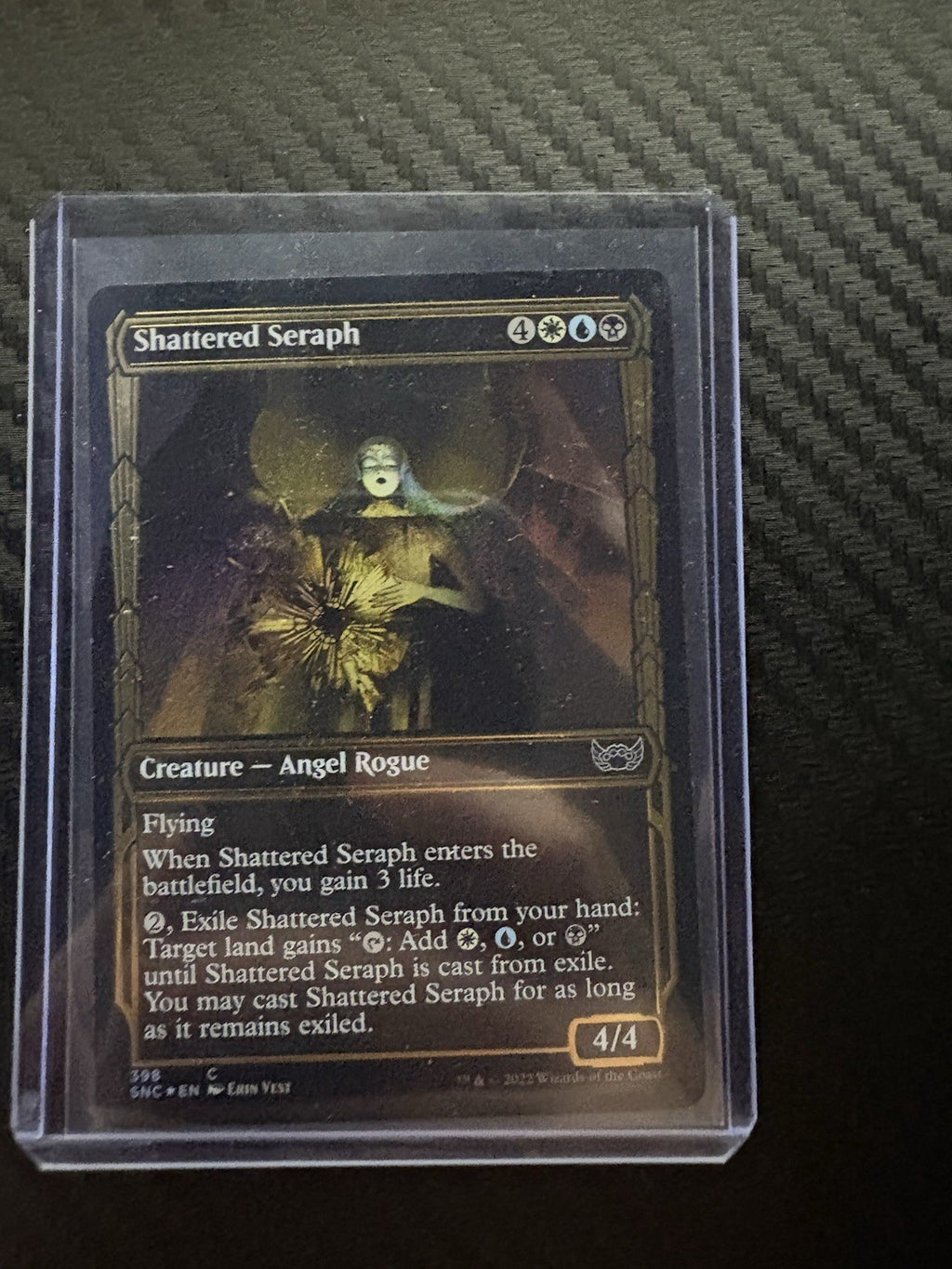 MTG- Shattered Seraph- Showcase- Foil- Streets Of New Capenna- NM