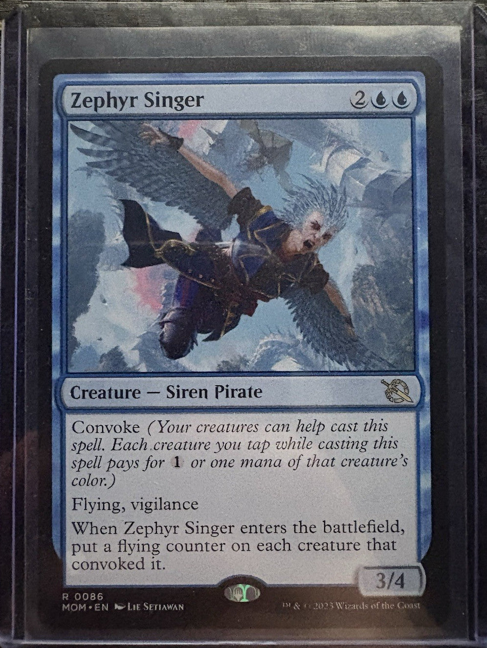 MTG- Zypher Singer- March Of The Machine- NM