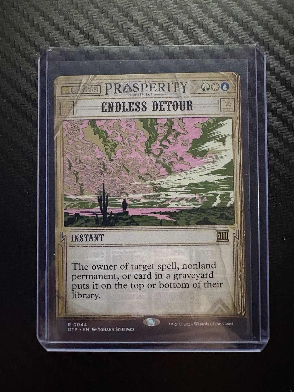 MTG- Endless Detour- Breaking News- NM