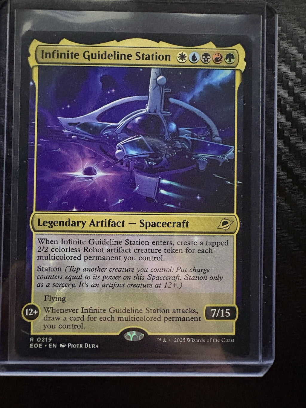 MTG- Infinite Guideline Station- Edge of Eternities- NM