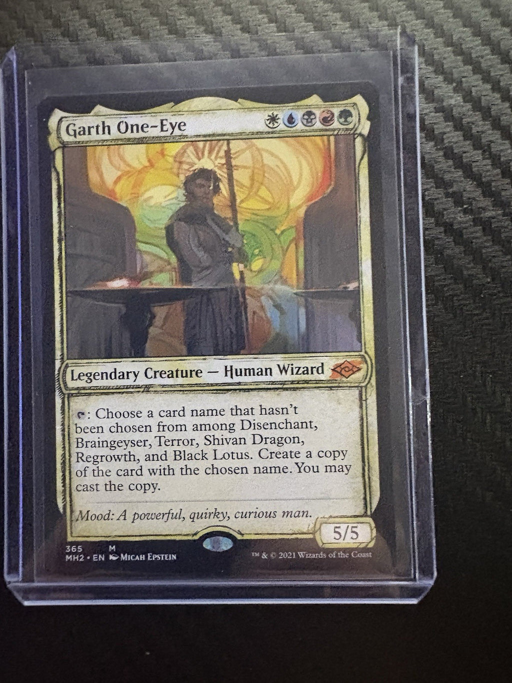 MTG- Garth One-Eye- Showcase- Modern Horizons 2- NM