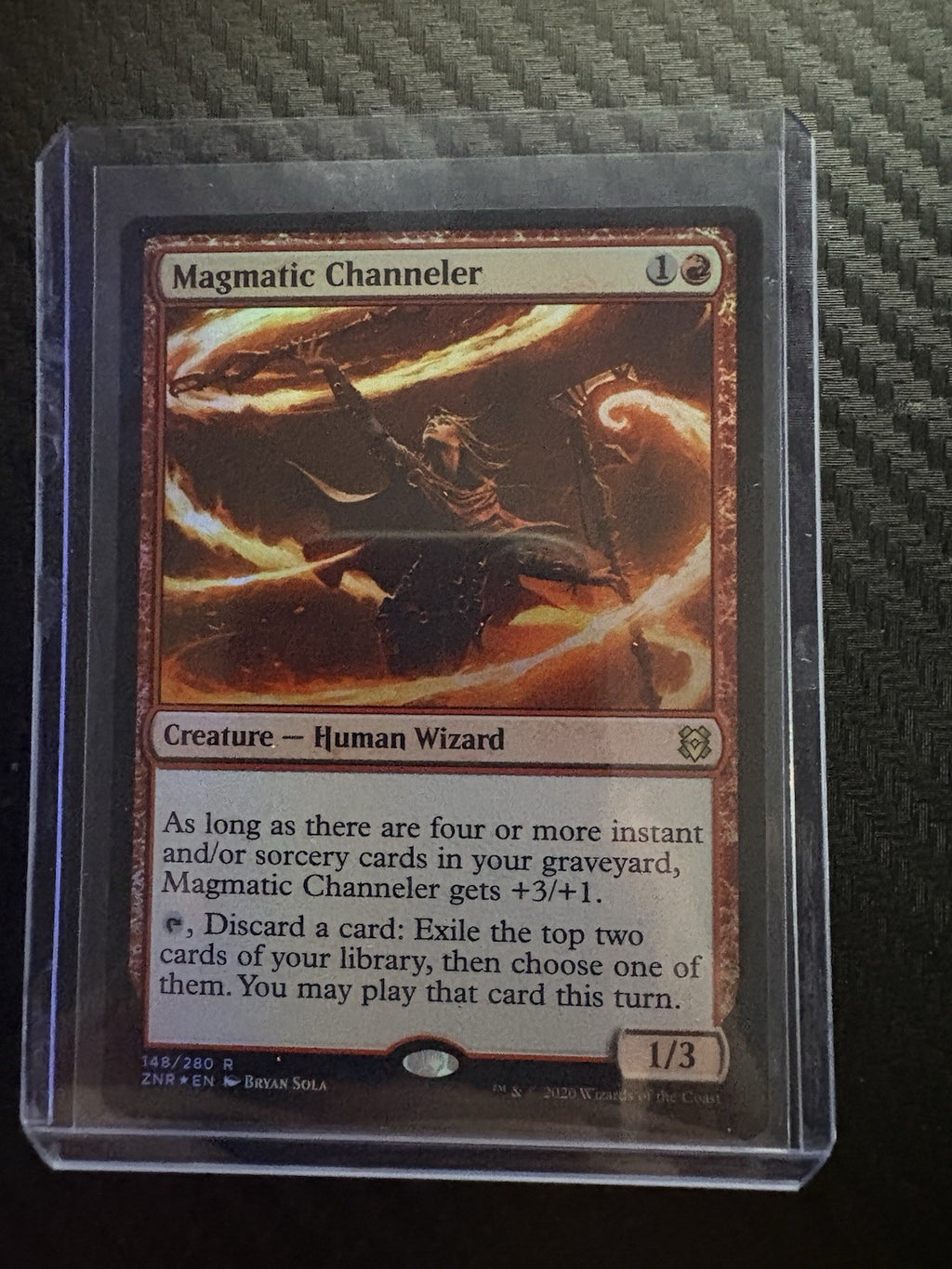 MTG- Magmatic Channeler- Zendikar Rising- Foil- NM