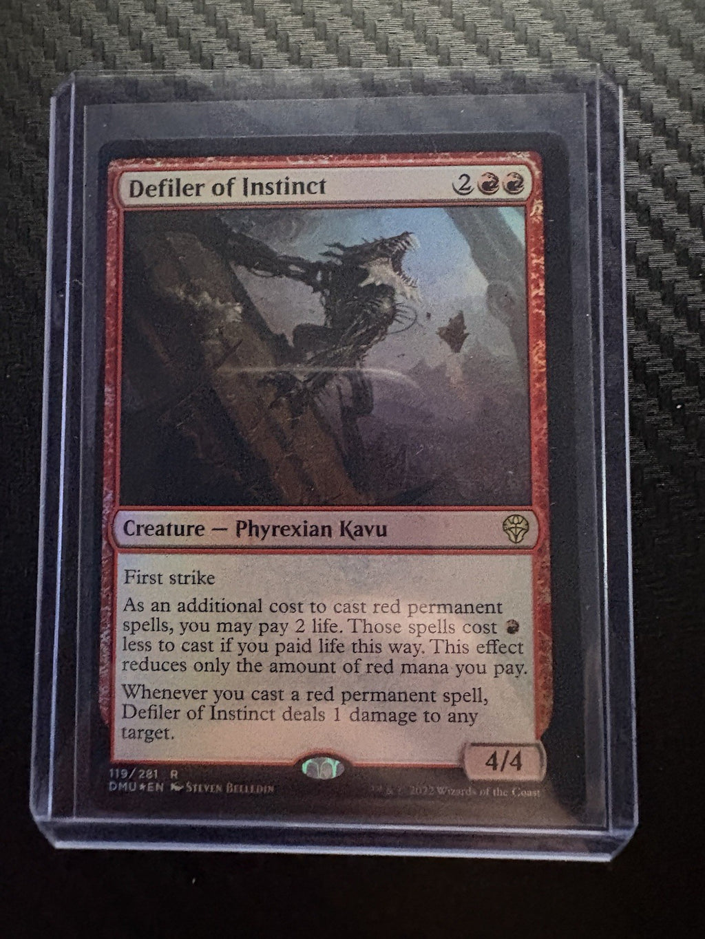 MTG- Defiler Of Instinct- Dominaria United- Foil- NM