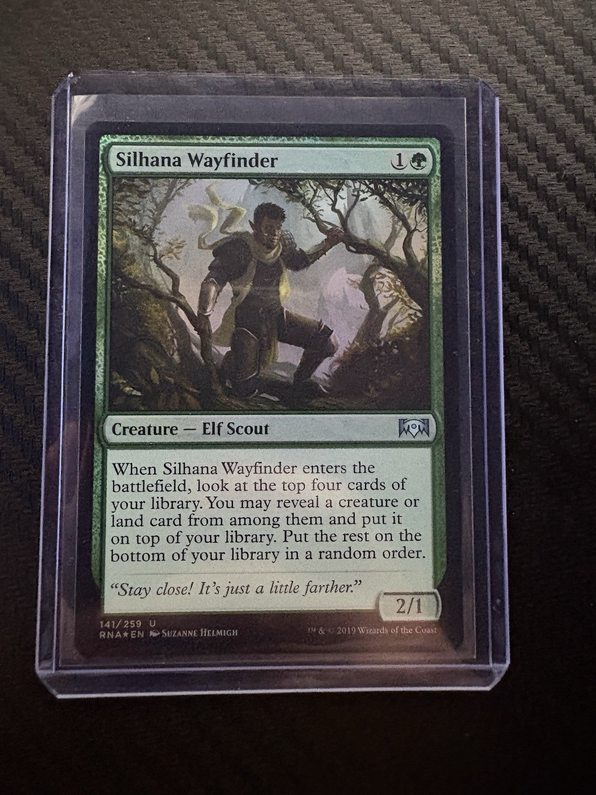MTG- Silhana Wayfinder- Foil- Ravnica Allegiance- NM