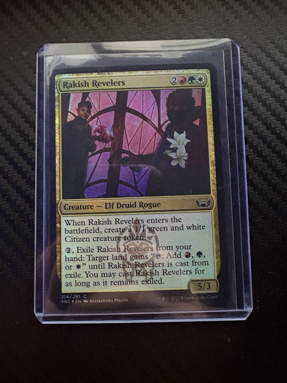 MTG- Rakish revelers- Foil- Streets of New Capenna- NM