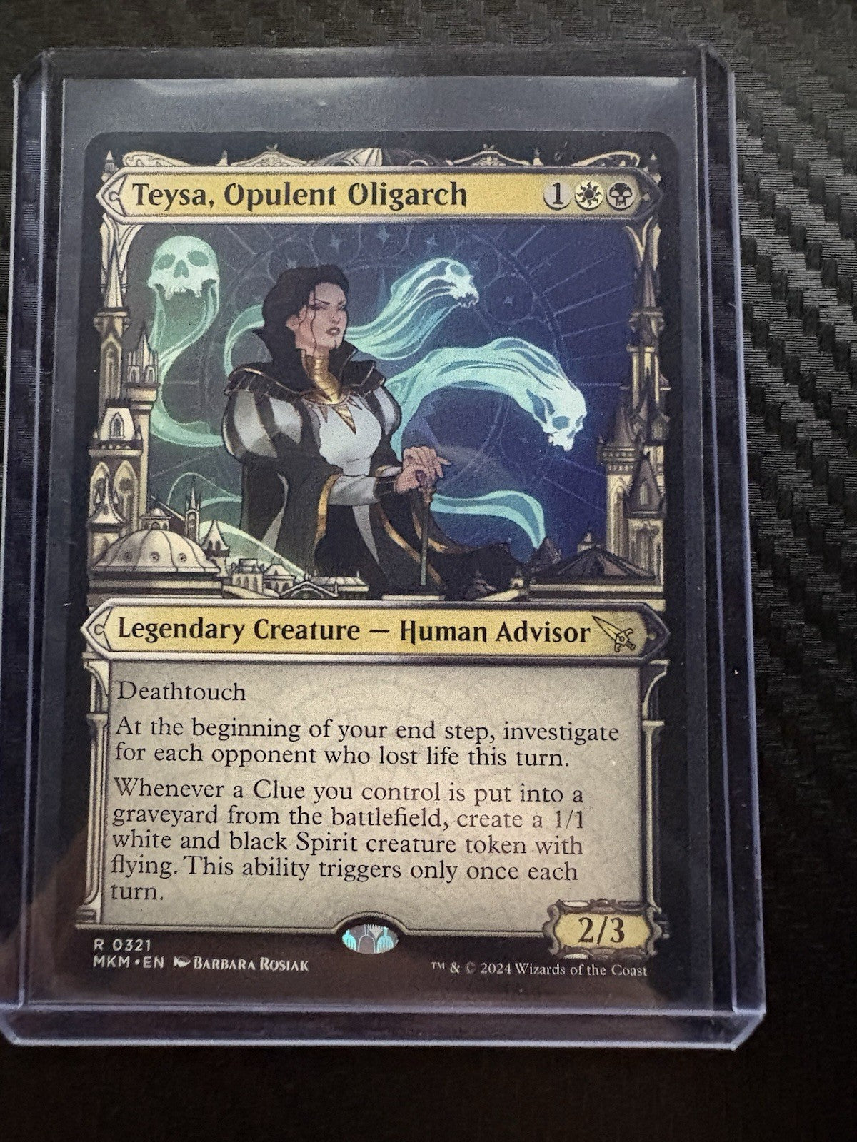 MTG- Teysa, Opulent Oligarch- Showcase- Murders At Karlov Manor- NM