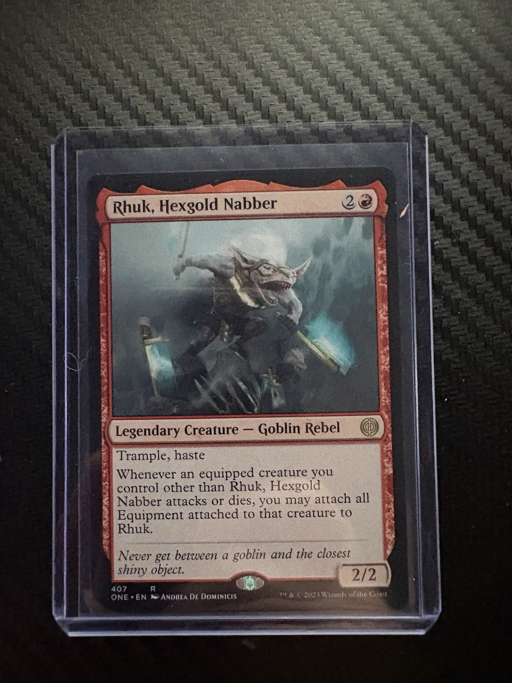 MTG- Rhuk, Hexgold Nabber- Phyrexia: All Will Be One- NM