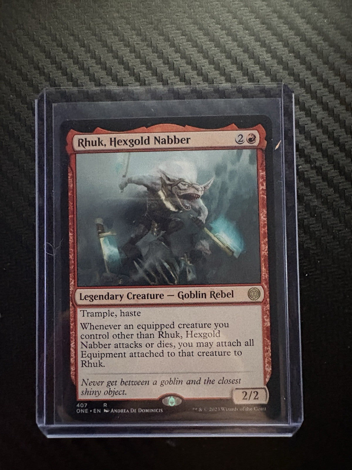 MTG- Rhuk, Hexgold Nabber- Phyrexia: All Will Be One- NM