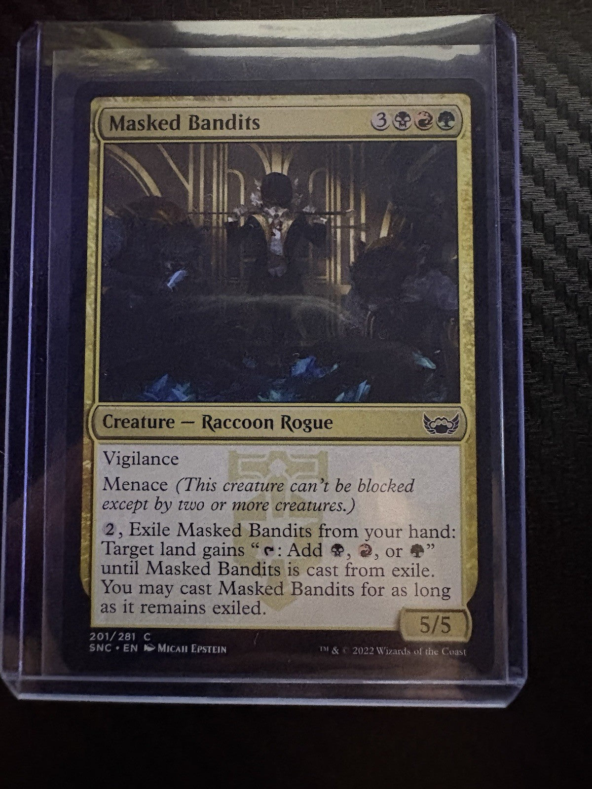 MTG- Masked Bandits- Streets Of New Capenna- NM