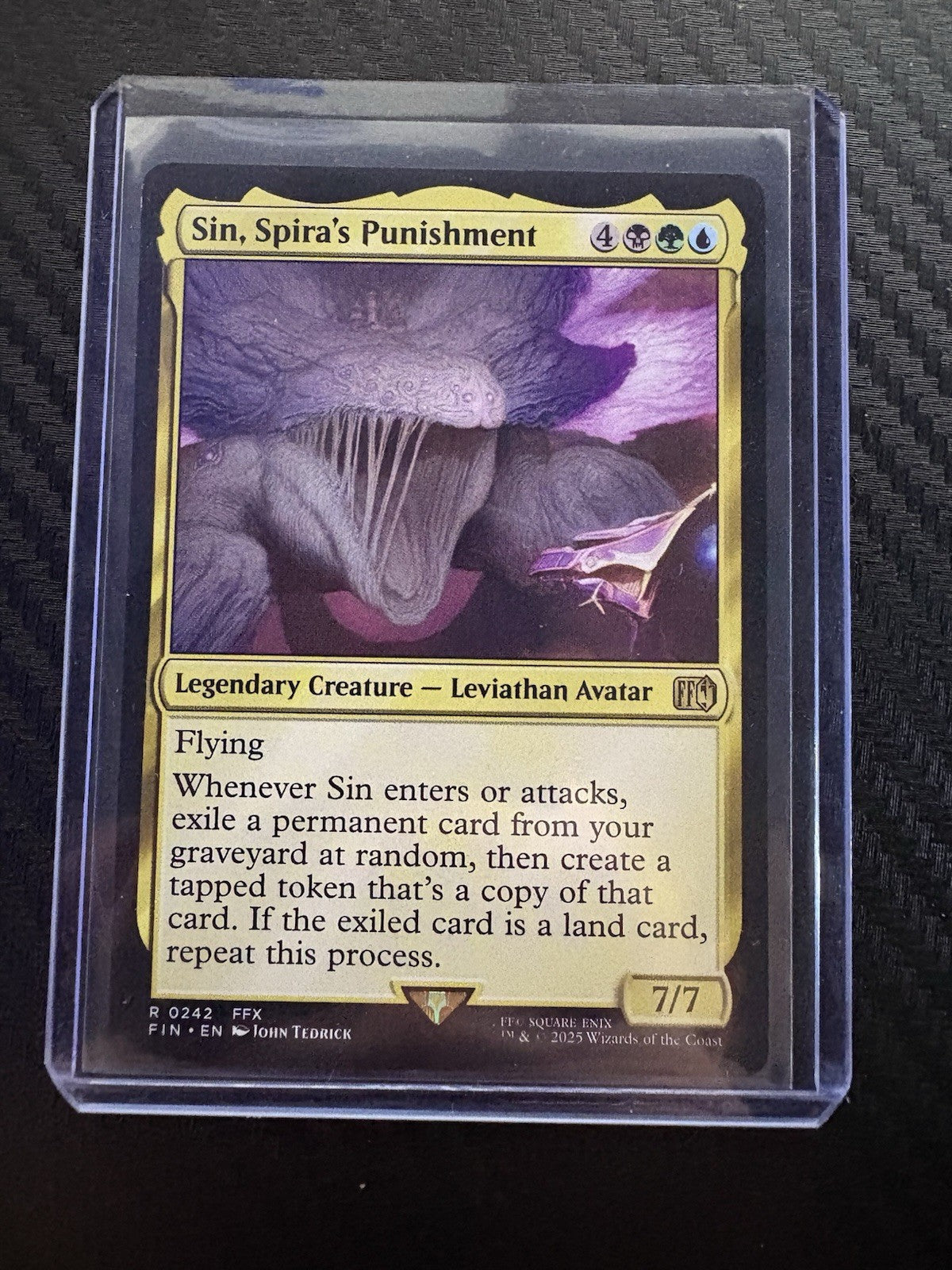 MTG- Sin, Spira's Punishment- Final Fantasy- NM