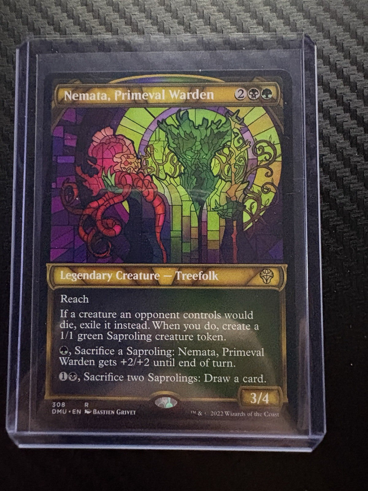 MTG- Nemata, Primeval Warden- Dominaria United- Showcase- NM