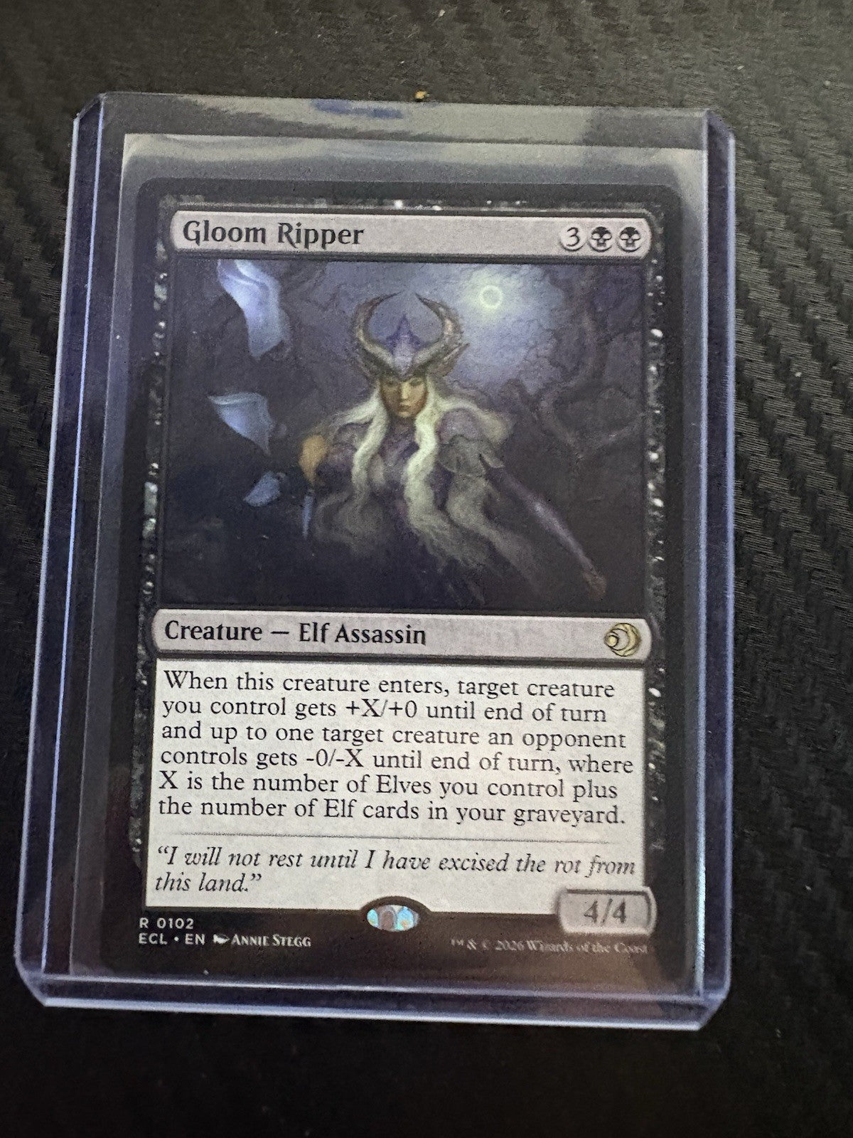 MTG- Gloom Riper- Lorwyn Eclipsed- NM
