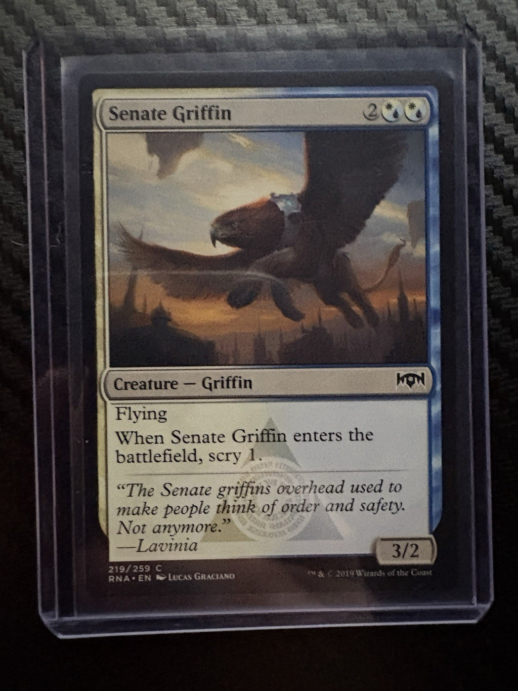 MTG- Senate Griffin- Ravnica Allegiance- NM