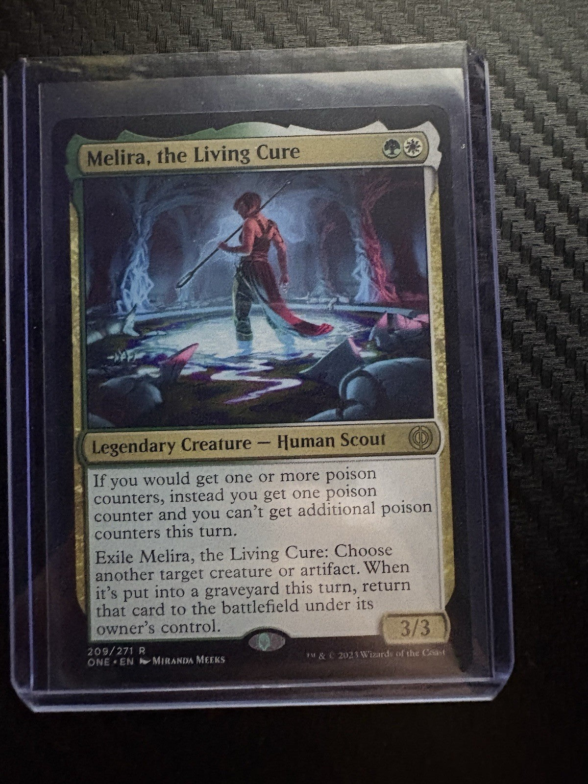 MTG- Melira, the Living Cure- Phyrexia: All Will Be One- NM