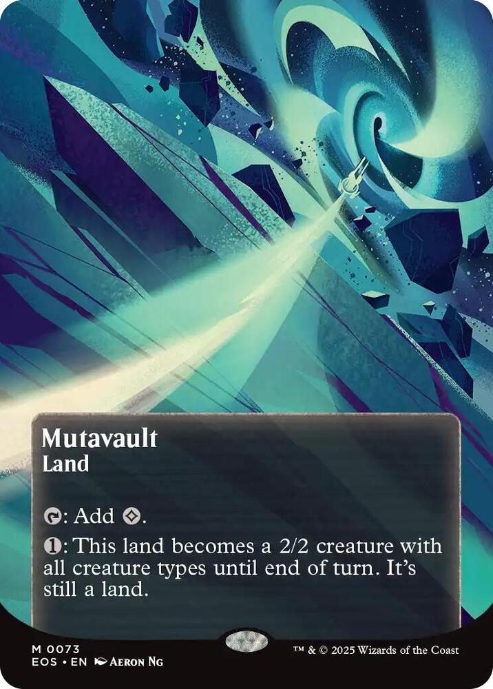 Mutavault (0073) (Borderless) (Foil)