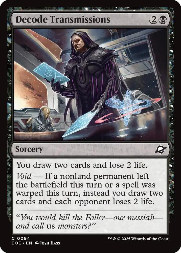 Decode Transmissions (Foil)