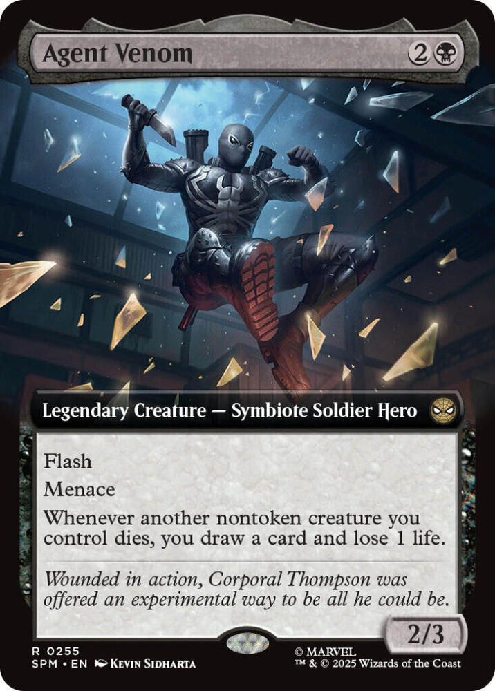 Agent Venom (Extended Art) (Foil)
